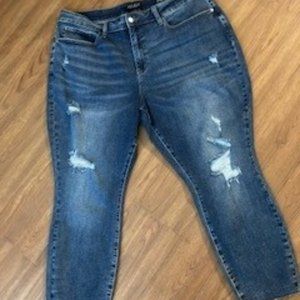 Judy Blue Relaxed Fit Style JB88135 Plus Size 22W Denim Jeans High Rise